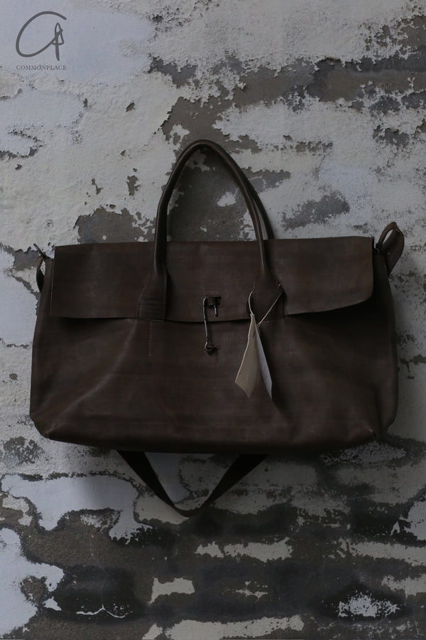 AVIVA JIFEI XUE X Tagliovivo 24 Autumn and Winter Flower Dye Handbag Hand-brushed Cowhide AJX-SS24 DOCTOR 24H-ZONG Brown SS24